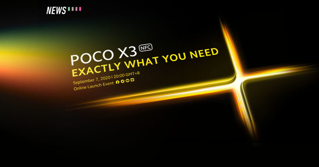 Poco X3 NFC को 7 सितंबर को किया जाएगा लॉन्च